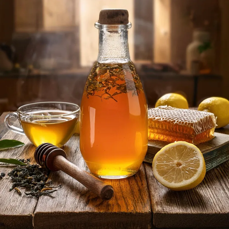 Lemony Tea Mead image